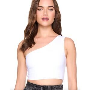 NWT Susana Monaco Essential One Shoulder Top, Medium